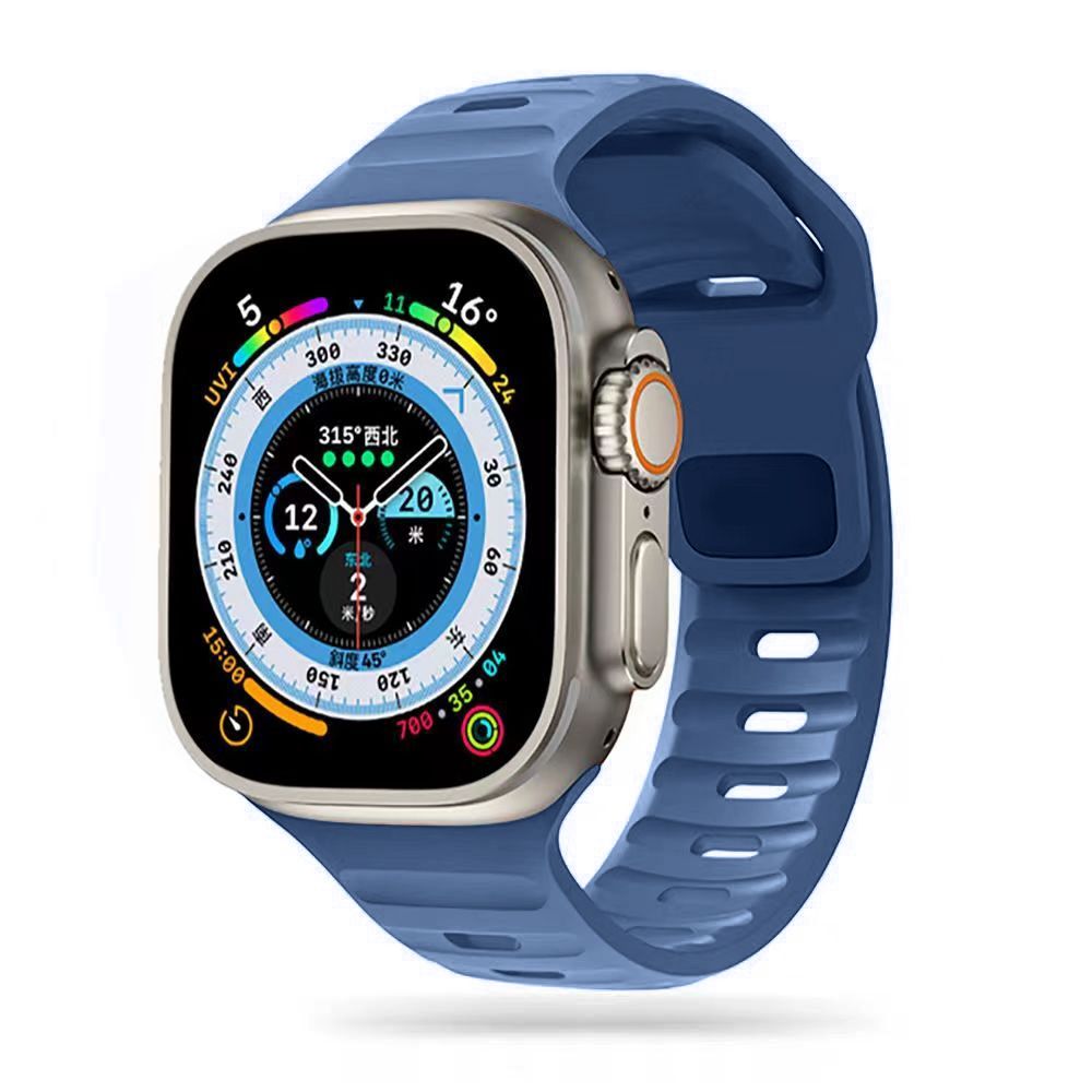 Tech-Protect IconBand Line Apple Watch 4 / 5 / 6 / 7 / 8 / 9 / SE / Ultra 1 / 2  (42 / 44 / 45 / 49 mm) Montego Blue