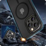 Tech-Protect MagMat ”2” MagSafe Matte Black Kryt iPhone 15 Pro