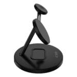 Tech-Protect QI15W-A35 3in1 Magnetic MagSafe Wireless Charger Black