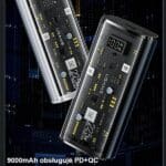 Usams Powerbank 9000mAh PD 20W QC3.0+PD Dual-Port Fast Charge White 10KCD18902 (US-CD189)