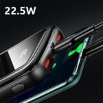Usams Powerbank PB58 10000mAh 22.5W QC3.0+PD Fast Charge Black 10KCD16101 (US-CD161)
