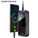 Usams Powerbank PB58 20000mAh 22.5W Dual QC+PD Fast Charge Black 20KCD17701 (US-CD177)