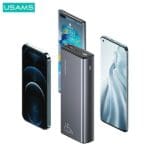 Usams Powerbank PB59 30000mAh 65W 2xQC3.0+PD Fast Charge Black CMXLOGTC01 (US-CD165) + Cable USB-C-USB-C