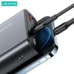 Usams Powerbank PB59 30000mAh 65W 2xQC3.0+PD Fast Charge Black CMXLOGTC01 (US-CD165) + Cable USB-C-USB-C