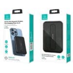 Usams Powerbank PB64 10000mAh 20W QC3.0+PD Magnetic Wireless Fast Charge Black 10KCD17301 (US-CD173)