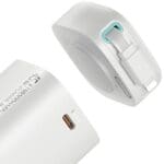 Usams Powerbank with Cable Retractable Lightning 18000 mAh PD45W Fast Charge XMF Series Black 20KCD21701 (US-CD217)