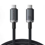 Baseus Crystal Shine Series Data Cable USB-C - USB-C 100W 1,5m Black