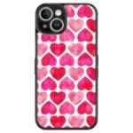 Hearts Pink Kryt iPhone 12 Mini