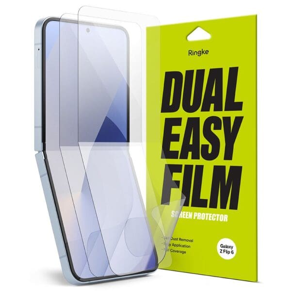 Ringke Protective Film Dual Easy 2-pack Clear Samsung Galaxy Z Flip 6