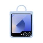 Samsung EF-PF741TLE Silicone Cover with Ring Blue Kryt Samsung Galaxy Z Flip 6