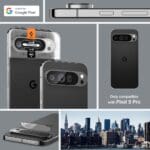 Spigen Optik.tr ”Ez Fit” Camera Protector 2-pack Crystal Clear Google Pixel 9 Pro