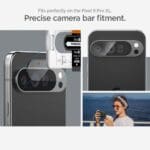 Spigen Optik.tr ”Ez Fit” Camera Protector 2-pack Crystal Clear Google Pixel 9 Pro XL