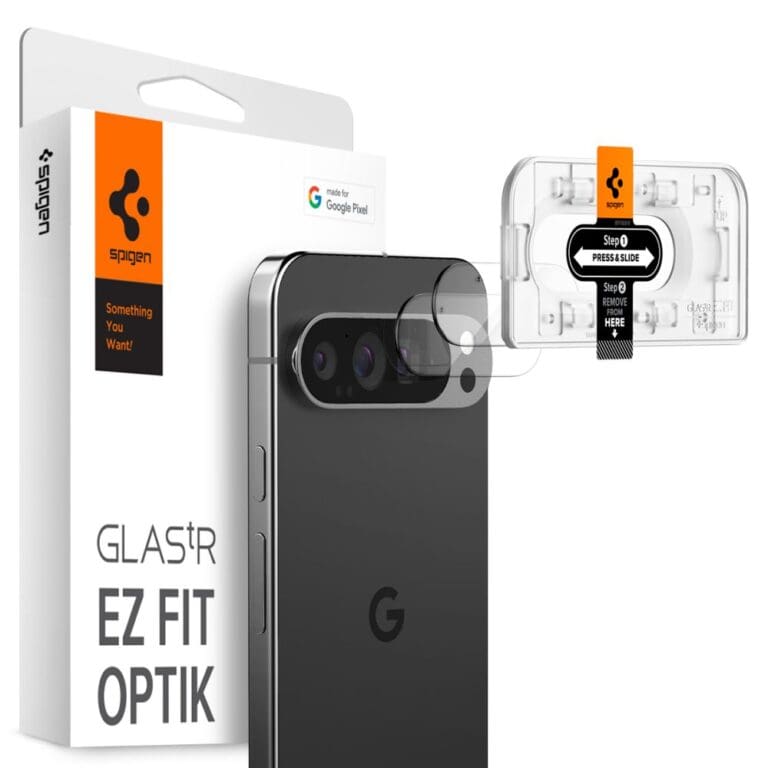 Spigen Optik.tr ”Ez Fit” Camera Protector 2-pack Crystal Clear Google Pixel 9 Pro XL