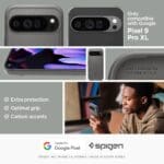 Spigen Rugged Armor Marble Grey Kryt Google Pixel 9 Pro XL