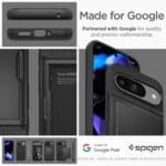 Spigen Slim Armor Cs Black Kryt Google Pixel 9/9 Pro