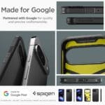 Spigen Tough Armor Black Kryt Google Pixel 9/9 Pro