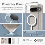 Spigen Ultra Hybrid Onetap Ring MagSafe White Kryt Google Pixel 9 Pro