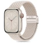 Tech-Protect Nylonmag Apple Watch SE/11/10/9/8/7/6/5/4/3 (42/41/40/38mm) Natural Titanium