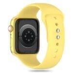 Tech-Protect Silicone Apple Watch 4 / 5 / 6 / 7 / 8 / 9 / Se / Ultra 1 / 2 (42 / 44 / 45 / 49 mm) Canary Yellow