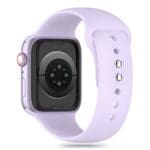 Tech-Protect Silicone Apple Watch 4 / 5 / 6 / 7 / 8 / 9 / Se / Ultra 1 / 2 (42 / 44 / 45 / 49 mm) Elegant Purple