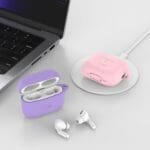 Tech-Protect Silicone Hook Dusty Pink Kryt Airpods Pro/Pro 2