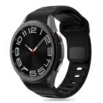 Tech-Protect Silicone Line Samsung Galaxy Watch 4 / 5 / 5 Pro / 6 / 7 / Fe Black