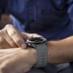 Tech-Protect Silicone Line Samsung Galaxy Watch 4 / 5 / 5 Pro / 6 / 7 / Fe Crayon Grey