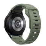 Tech-Protect Silicone Line Samsung Galaxy Watch 4 / 5 / 5 Pro / 6 / 7 / Fe Olive Green