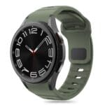 Tech-Protect Silicone Line Samsung Galaxy Watch 4 / 5 / 5 Pro / 6 / 7 / Fe Olive Green