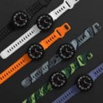 Tech-Protect Silicone Line Samsung Galaxy Watch 4 / 5 / 5 Pro / 6 / 7 / Fe Olive Green