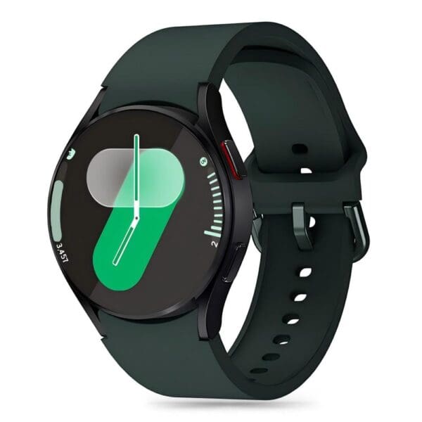 Tech-Protect Silicone Samsung Galaxy Watch 4 / 5 / 5 Pro / 6 / 7 / Fe Olive Green