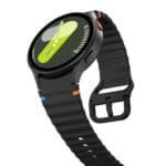 Tech-Protect Silicone Sport Samsung Galaxy Watch 4 / 5 / 5 Pro / 6 / 7 / Fe Black