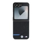 BMW M PU Carbon Blue Line Black Kryt Samsung Galaxy Z Flip 6