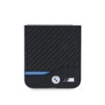 BMW M PU Carbon Blue Line Black Kryt Samsung Galaxy Z Flip 6