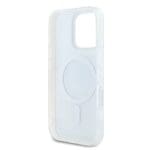 DKNY PC/TPU Repeat Pattern Tonal Stripe MagSafe Black Kryt iPhone 16 Pro