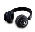 DKNY PU Leather Stack Logo Wireless Headphones Black