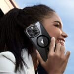 ESR Classic Hybrid Kickstand Halolock MagSafe & Tempered Glass Clear/Black iPhone 16 Pro Max