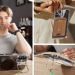 ESR Classic Hybrid Kickstand Halolock MagSafe & Tempered Glass Clear iPhone 16 Plus