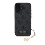 Guess 4G Charm Tone on Tone Grey Kryt iPhone 16 Plus