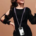 Guess GUOUCNMG4EU Universal CBDY Cord Lila Nylon 4G Metal Charm