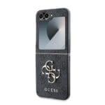Guess PU 4G Metal Logo Grey Kryt Samsung Galaxy Z Flip 6