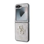 Guess PU 4G Metal Logo Pink Kryt Samsung Galaxy Z Flip 6