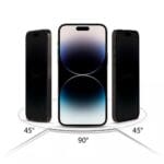 Hofi Anti Spy Glass Pro+ 2-Pack Privacy iPhone 16