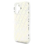 Karl Lagerfeld IML Electroplated Repeated Logo Gold Kryt iPhone 16
