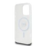 Karl Lagerfeld IML Karl Head Metal Frame MagSafe Transparent Kryt iPhone 16 Pro