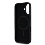 Karl Lagerfeld Liquid Silicone Karl and Choupette MagSafe Black Kryt iPhone 16 Plus