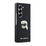 Karl Lagerfeld PU Saffiano Monogram Karl Head Black Kryt Samsung Galaxy Z Fold 6