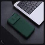 Nillkin CamShield PRO Magnetic Apple Dark Green Kryt iPhone 16 Pro