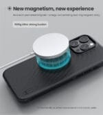 Nillkin Super Frosted PRO Magnetic Apple Black Kryt iPhone 16 Pro