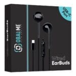 OBAL:ME Wired Headphones USB-C Black